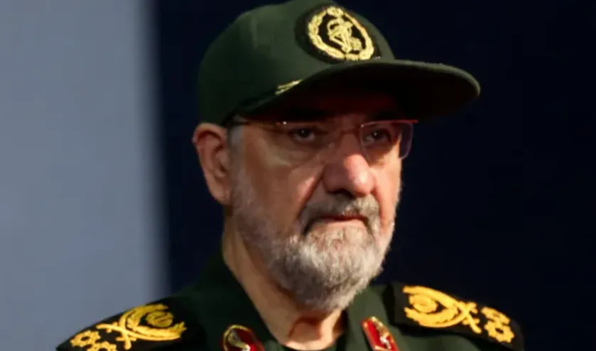 Mohsen Rezaei menghadiri upacara perpisahan bagi mendiang Pemimpin Tertinggi Iran Ayatollah Ali Khamenei, yang tewas pada 28 Februari.