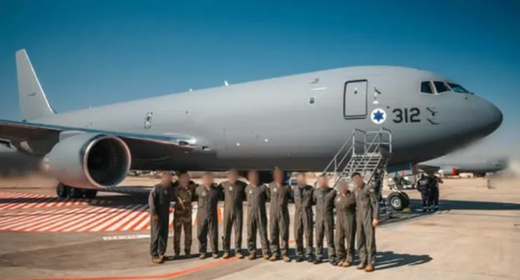 Pesawat tanker Boeing KC-46 milik Israel.