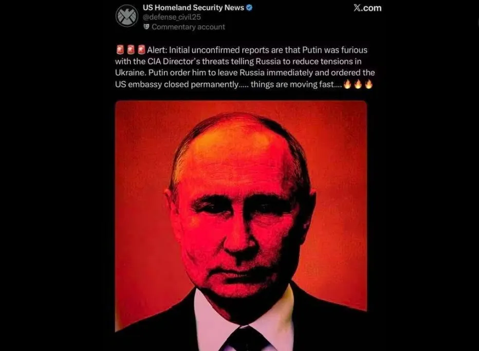 Presiden Rusia Vladimir Putin.