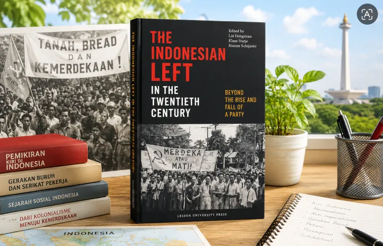 Cover buku “The Indonesian Left in the Twentieth Century: Beyond the Rise and Fall of a Party.”