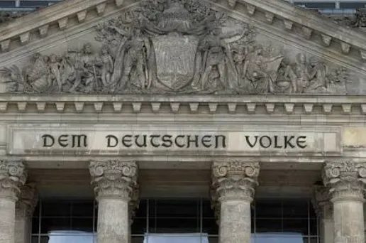 Gedung parlemen Jerman.