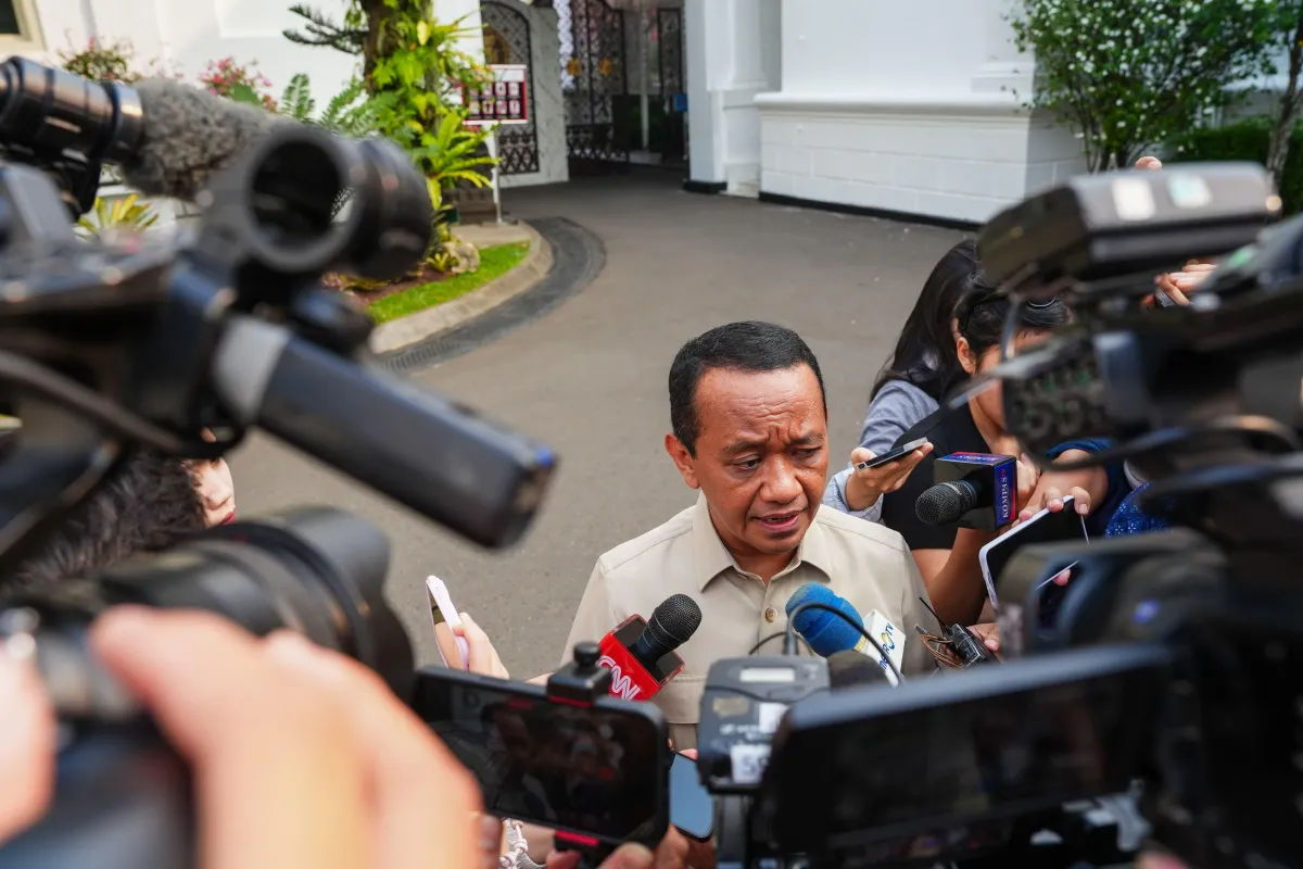 Menteri Energi dan Sumber Daya Mineral (ESDM) Bahlil Lahadalia.