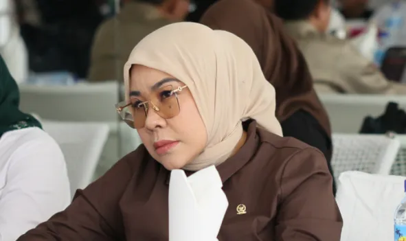 Anggota Komisi VII DPR RI Rahmawati, saat mengikuti kunjungan kerja reses Komisi VII DPR RI ke Gili Meno, Lombok, NTB, Senin sore (10/8/2026).