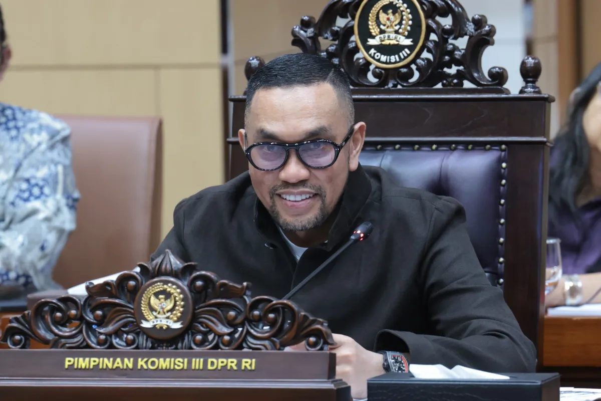 Wakil Ketua Komisi III DPR RI Ahmad Sahroni.