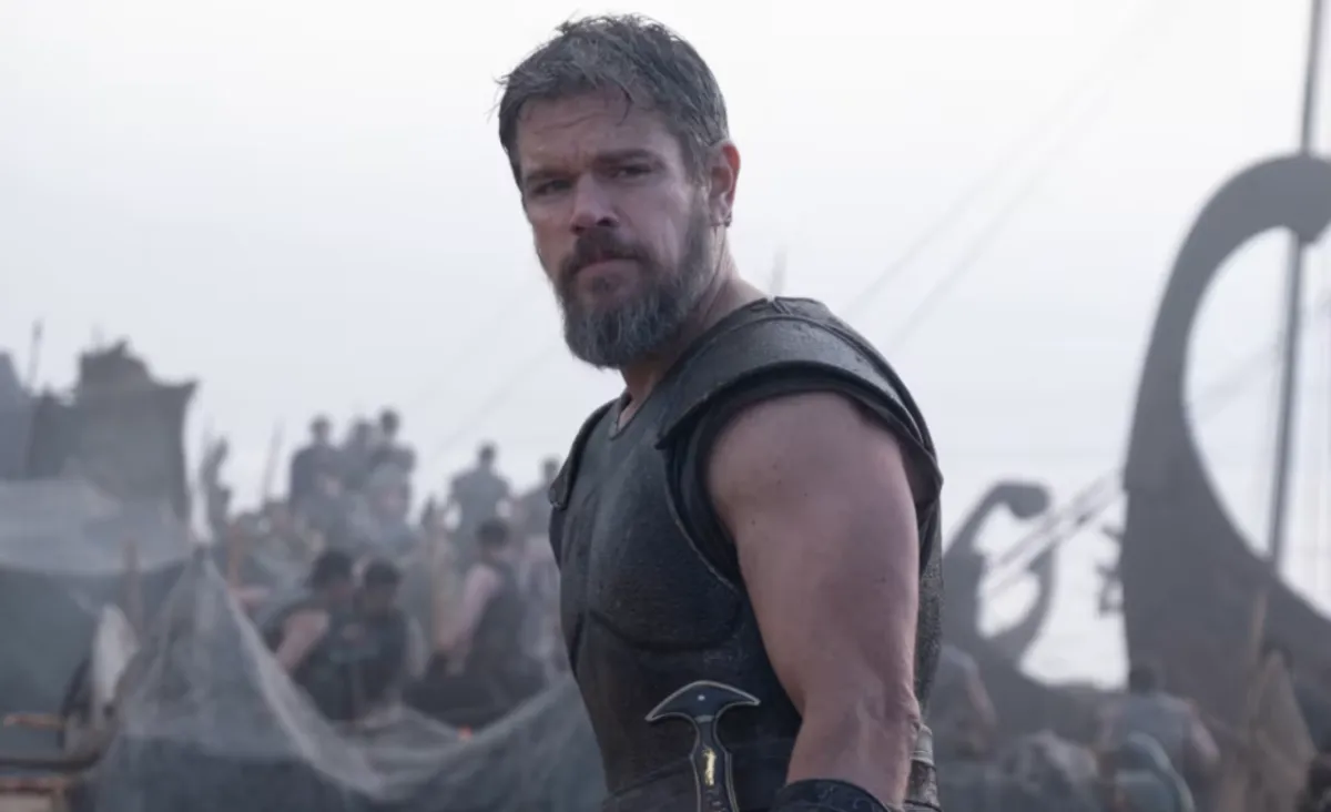 Matt Damon sebagai Odysseus dalam film Christopher Nolan "The Odyssey."
