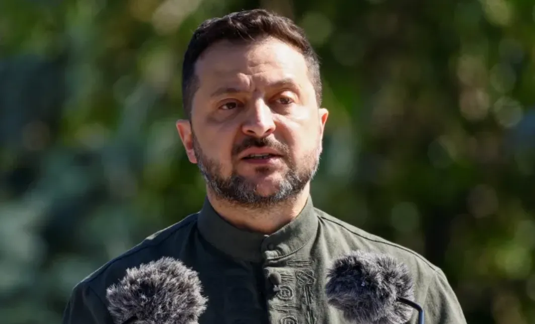 Presiden Ukraina Volodymyr Zelensky.