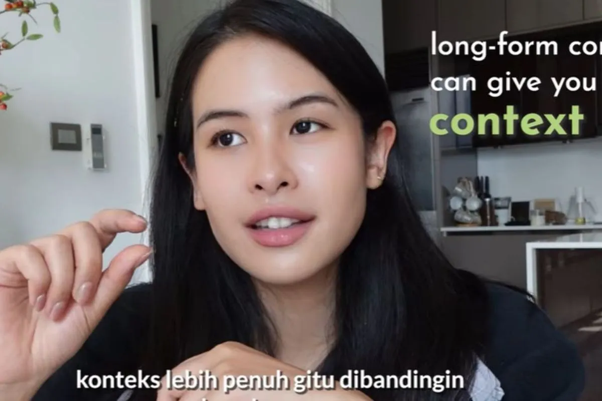 Maudy Ayunda.