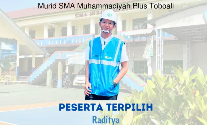 Raditya, Siswa SMA Muhammadiyah Toboali.