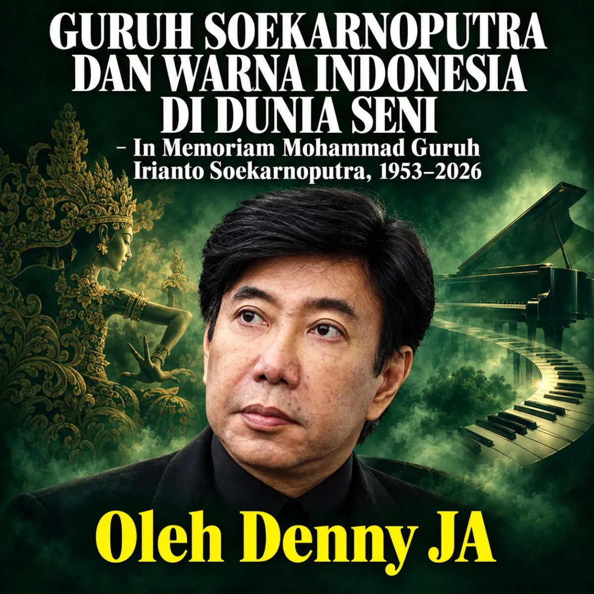 Mohammad Guruh Irianto Soekarnoputra, 1953–2026.