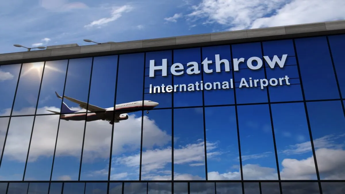 Bandara Heathrow, Inggris.