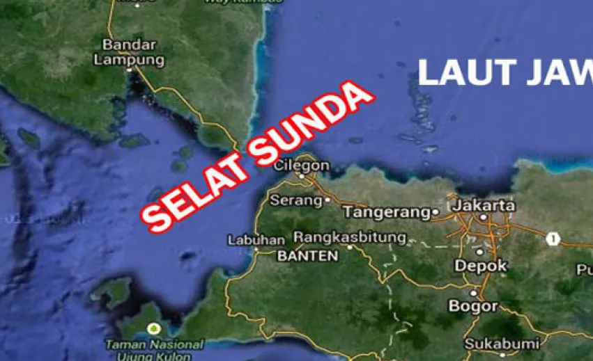 Selat Sunda.