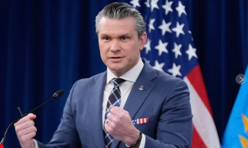 Menteri Pertahanan Pete Hegseth.