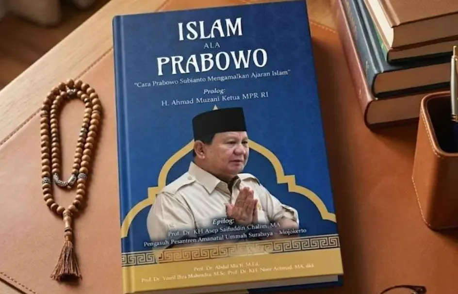 Cover buku "Islam ala Prabowo."