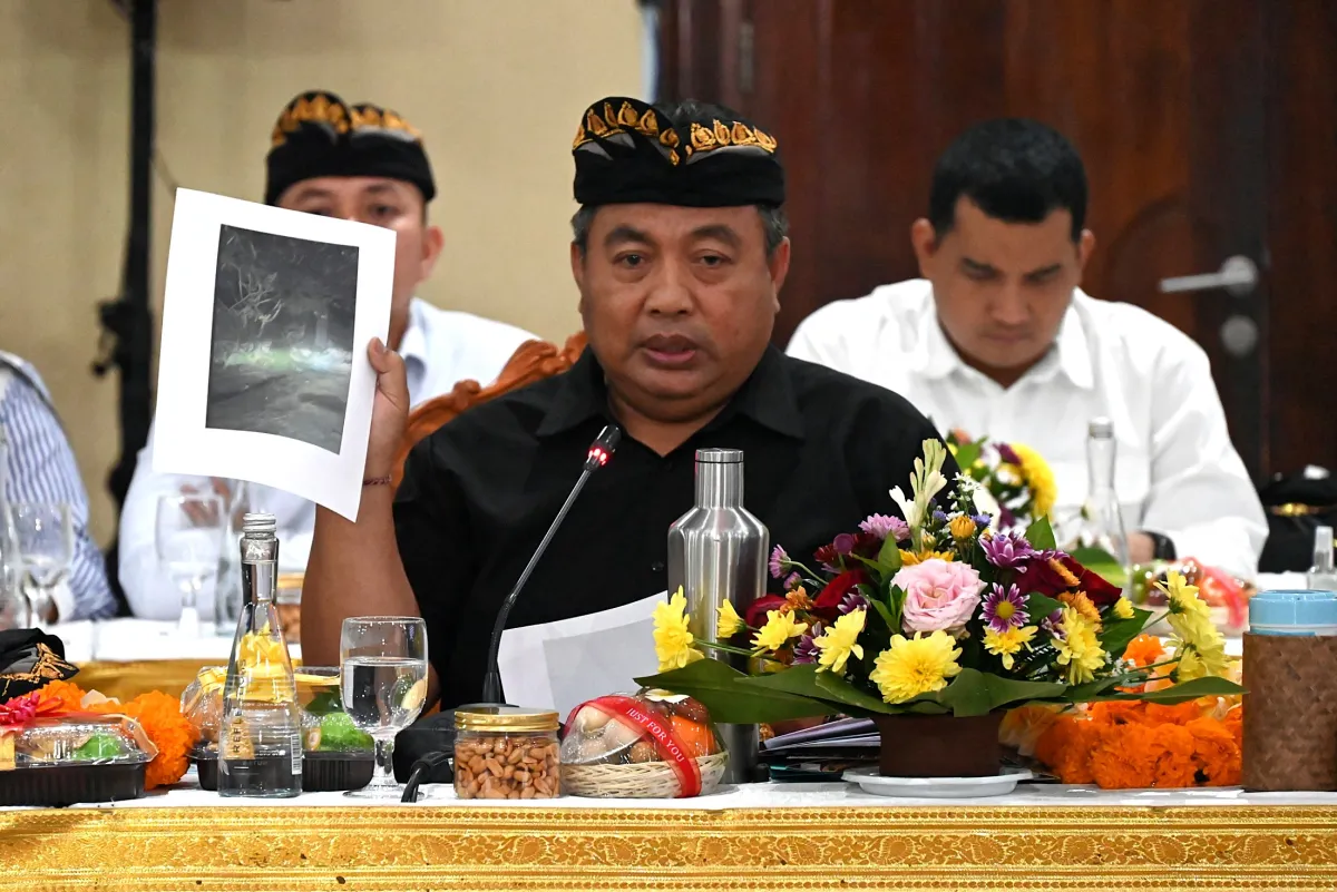 Anggota Komisi III DPR RI Nyoman Parta dalam Kunjungan Spesifik Komisi III DPR RI ke Bali, Jumat, 25 September 2026.