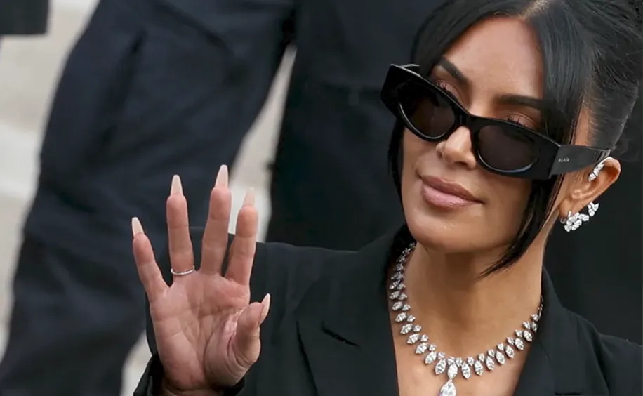 Kim Kardashian.