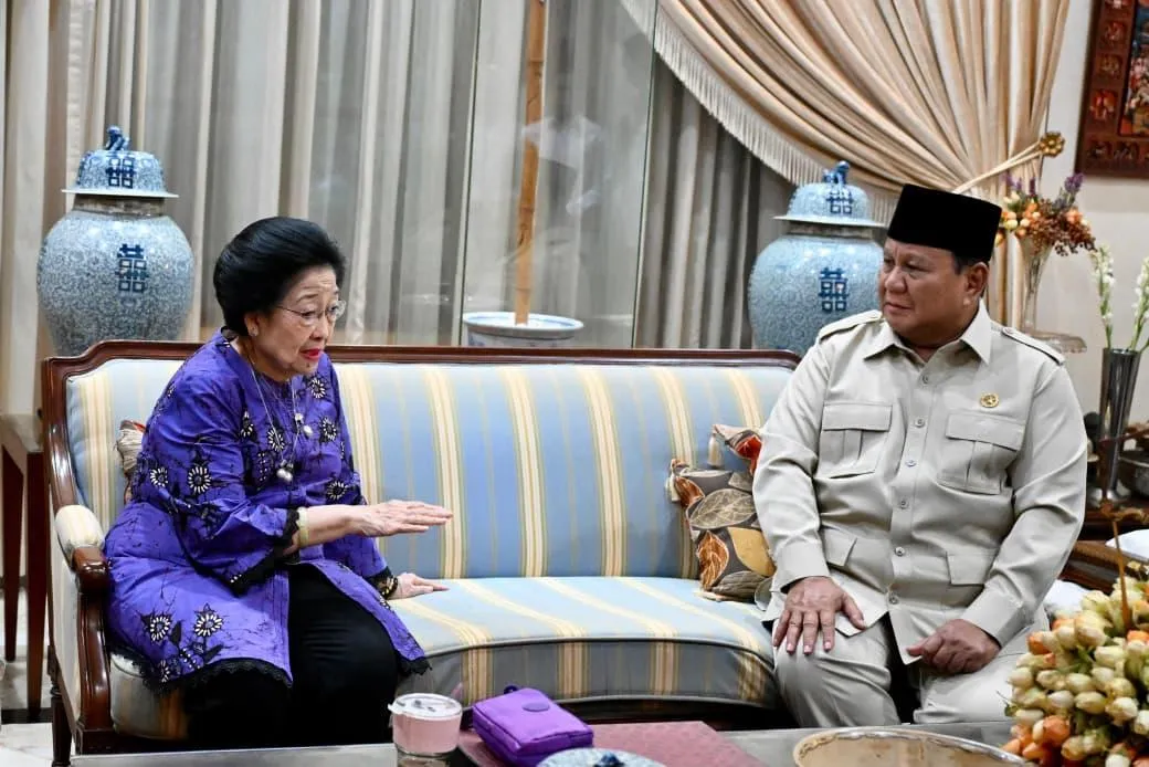 Presiden Prabowo bertemu Ketua Umum PDI Perjuangan Megawati Soekarnoputri.