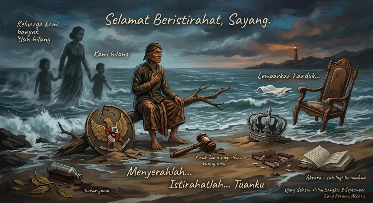 Ilustrasi suasana negeri.