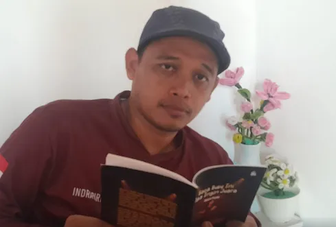 Indra Pirmana, penulis yang berdomisili di Payung, Bangka Selatan.