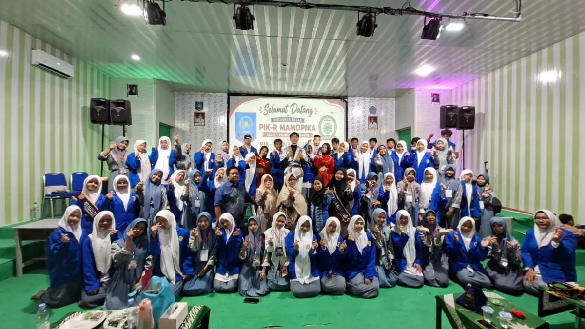 Kunjungan edukatif Pusat Informasi dan Konseling Remaja (PIK-R) MAN 1 Pangkalpinang.