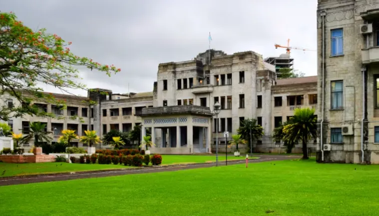 Gedung Pengadilan Tinggi di Suva, Fiji.