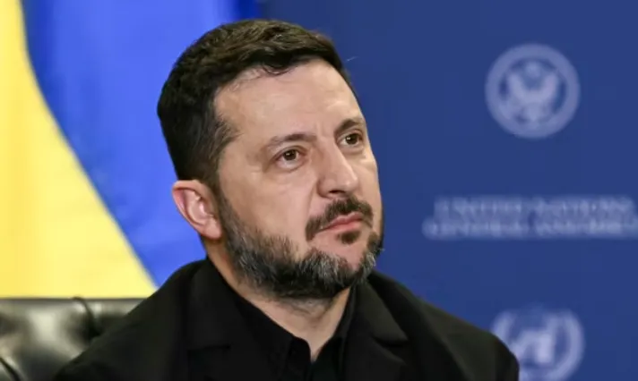 Presiden Ukraina Volodymyr Zelensky.
