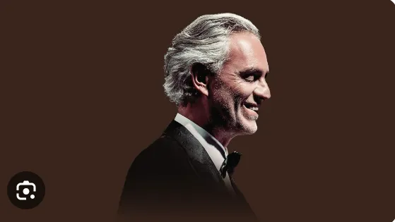 Andrea Bocelli.