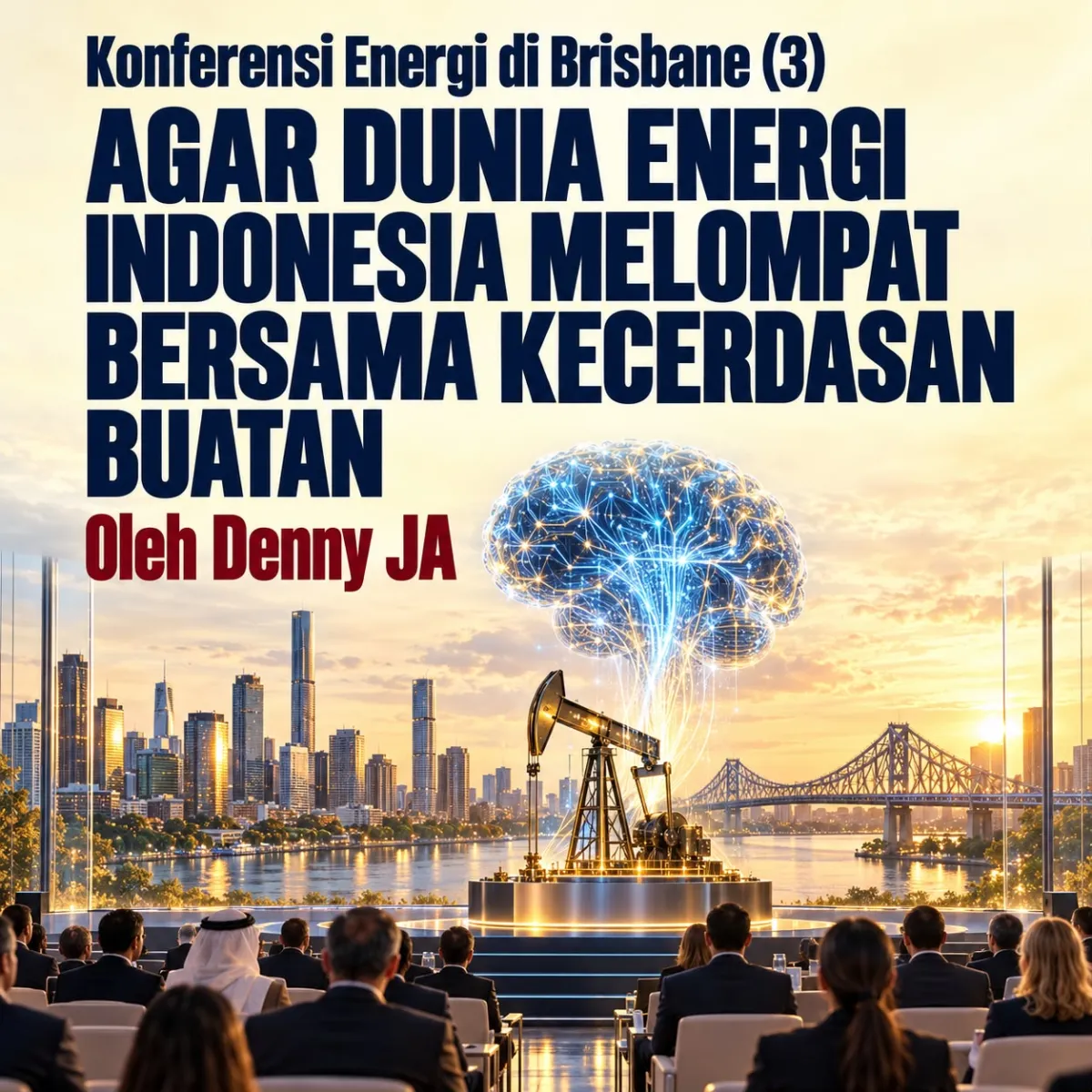 Ilustrasi konferensi energi di Brisbane.