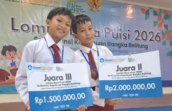Gebril Putra Ramadhani meraih juara kedua. Juara ketiga diraih M. Azka Abilyansyah.