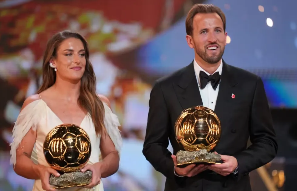 Harry Kane dan Alèxia Putellas adalah pemenang Ballon d'Or tahun ini.