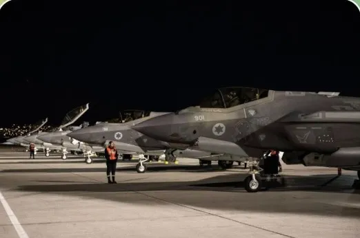 Pesawat tempur siluman F-35 Israel.
