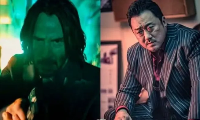 Keanu Reeves dan Don Lee.