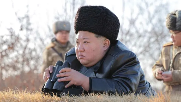 Pemimpin Korea Utara, Kim Jong Un.