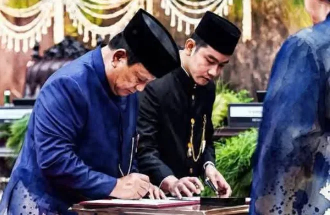 Prabowo dan Gibran.
