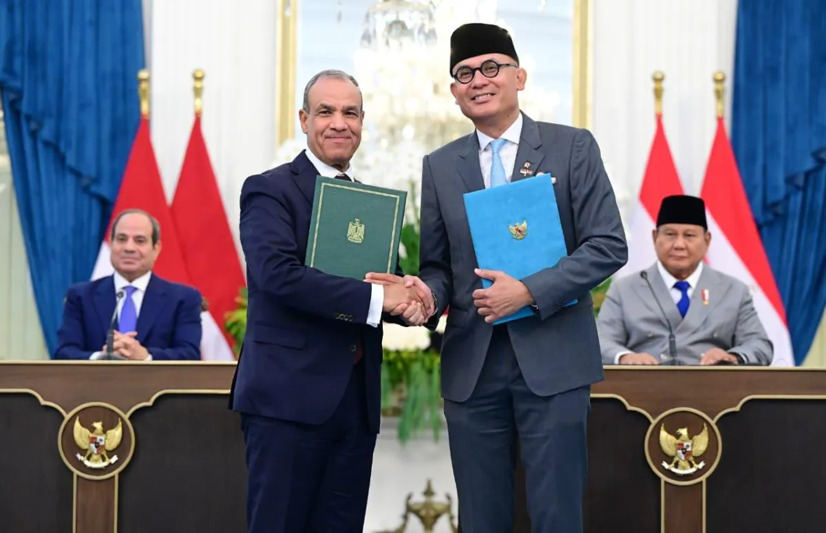 Kesepakatan kerja sama Mesir-Indonesia.