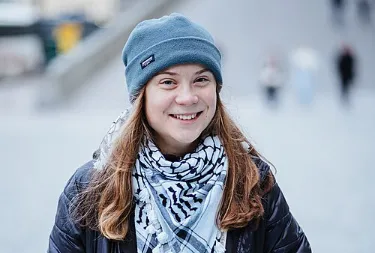 Greta Thunberg.