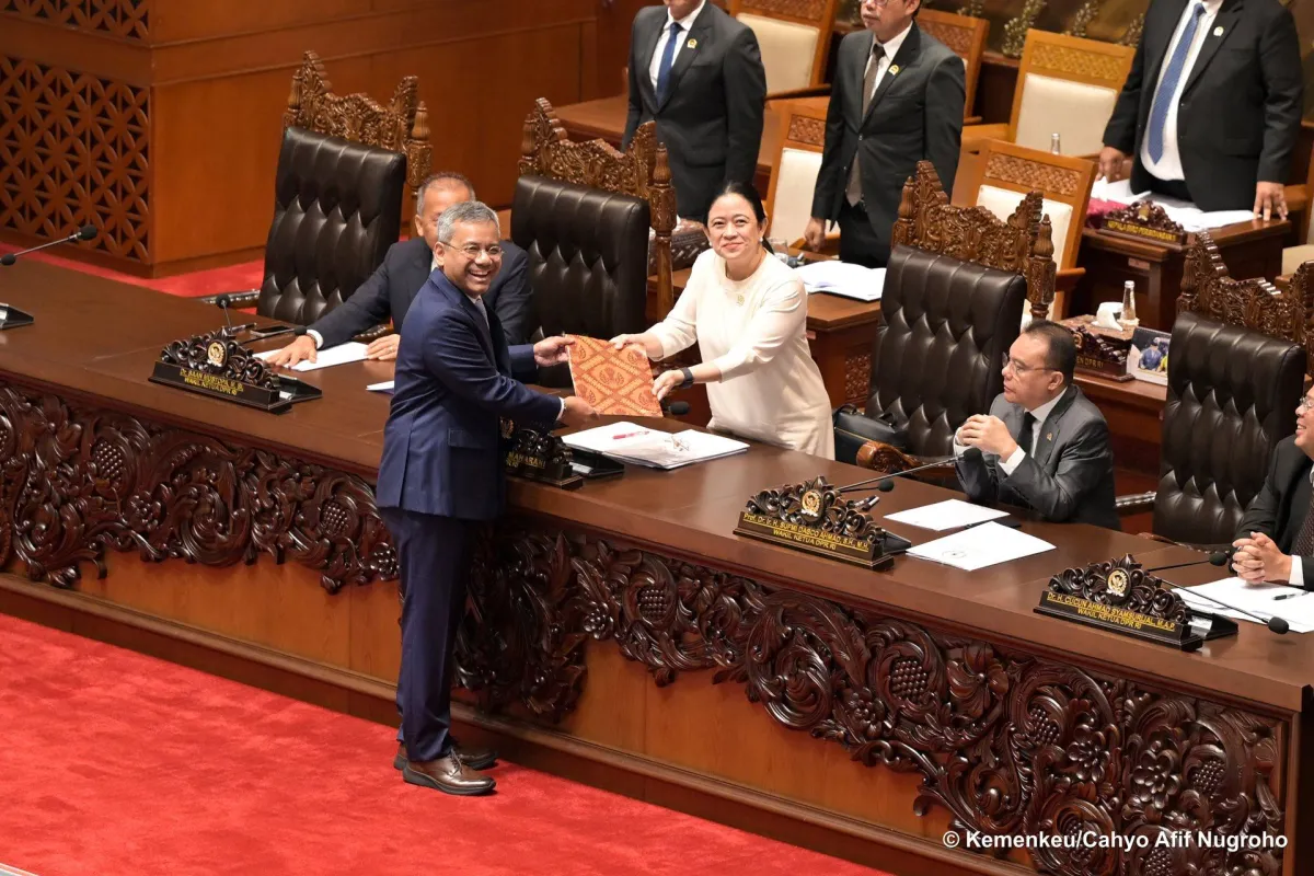 RUU APBN disahkan menjadi UU APBN, 1 Oktober lalu.