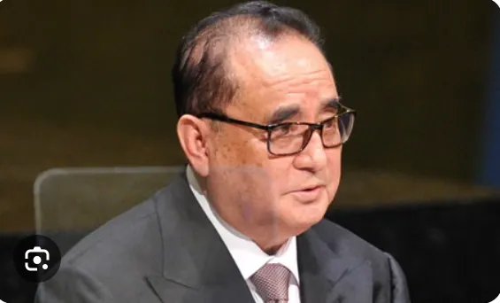 Menlu Korea Utara, Ri Su Yong.