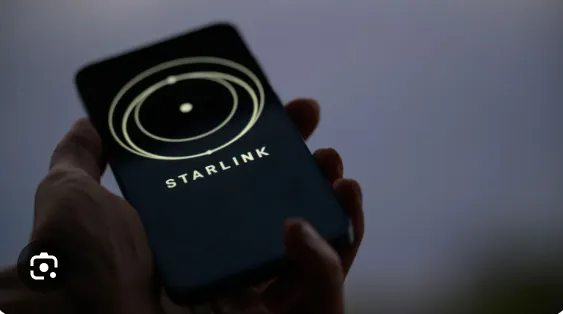Ilustrasi Starlink.