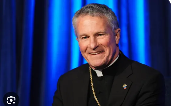 Timothy Broglio, Uskup Agung untuk Pelayanan Militer Amerika Serikat (Archbishop for the Military Services, USA).
