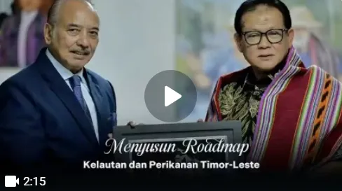 Prof. Dr. Ir. Rokhmin Dahuri, M.S., bertemu Wakil PM Timor-Leste, Francisco Kalbuadi Lay, di Kantor Wakil Perdana Menteri Timor-Leste, Dili.