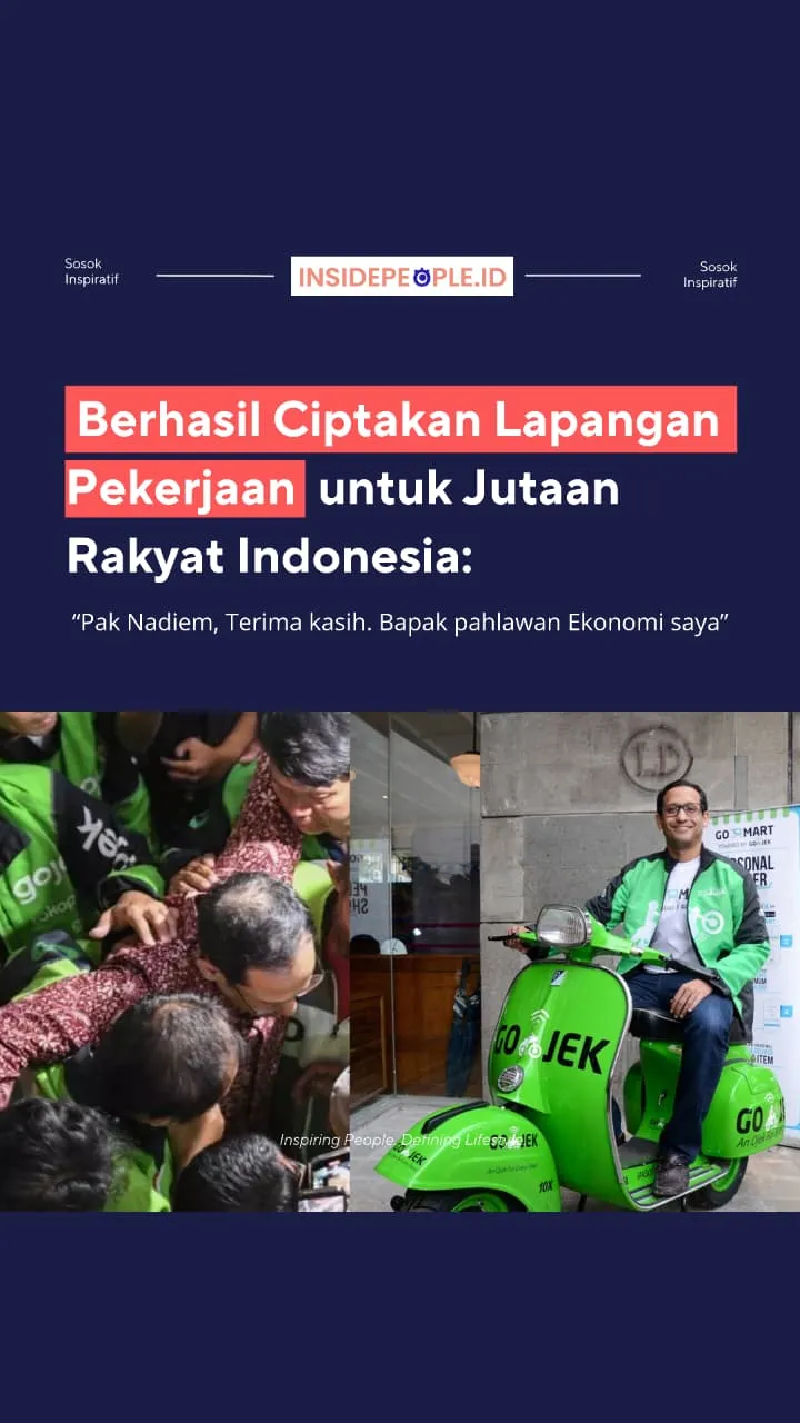 Berhasil Ciptakan Lapangan Pekerjaan Untuk Jutaan Rakyat Indonesia