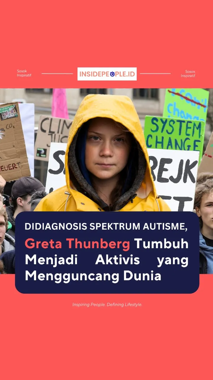 Didiagnosis  Spektrum Autisme Greta Thunberg Tumbuh Menjadi Aktivis