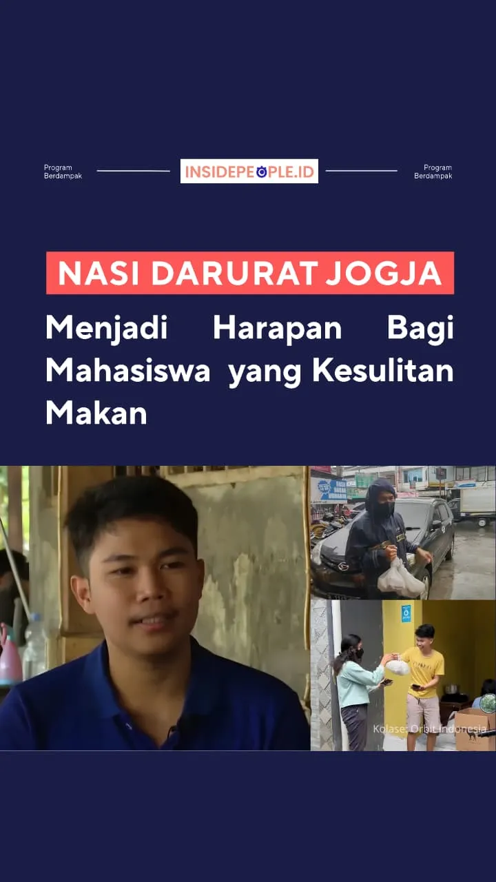 Nasi Darurat Jogja Menjadi Harapan Bagi Mahasiswa