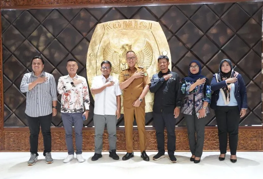 Wali Kota Sukabumi Bangun Sinergi dengan KPU RI untuk Perkuat Demokrasi Nasional