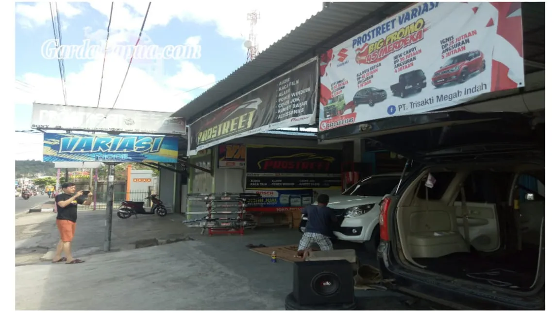 Prostreet Manokwari Tawarkan Variasi Audio Mobil Sesuai Anggaran Konsumen