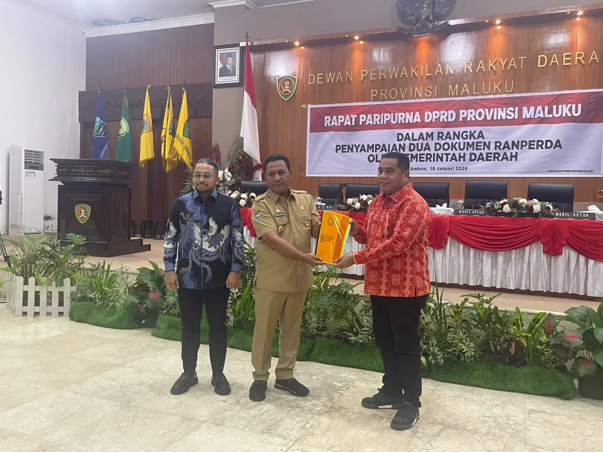 Wakil Gubernur Tegaskan Ranperda sebagai Fondasi Tata Kelola dan Pembangunan Maluku